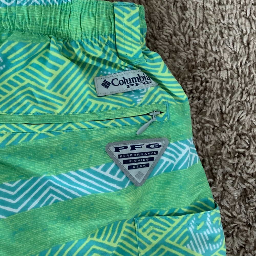 Columbia PFG swim trunks